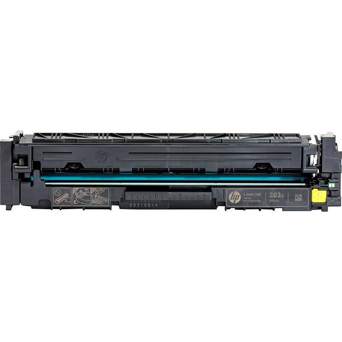 HP Toner Original 203A/CF542A Yellow M254/M280/M281