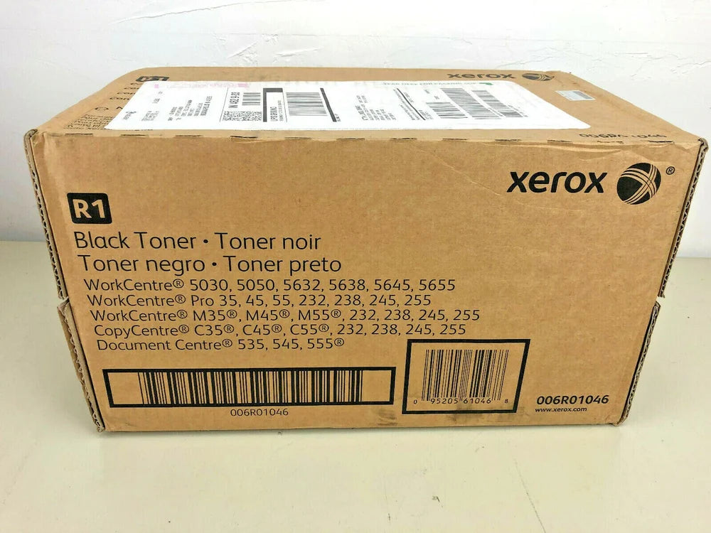 Xerox Toner Original Black 006R01046 5030/5050/5632/5638/5645/5655/5735/5745/5755/PRO 45/55/232/238