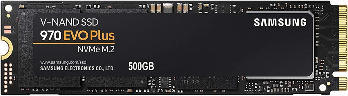 Samsung 970 EVO Plus | 500GB M.2 2280 NVMe PCIe 3.0 SSD | Up to 3500MB/s Read | High-Performance Storage