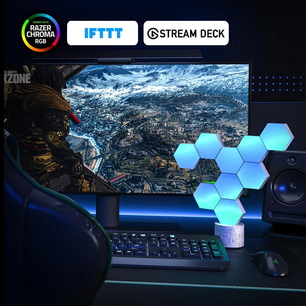 Cololight Pro Hexagon Light - 9 Pcs LifeSmart