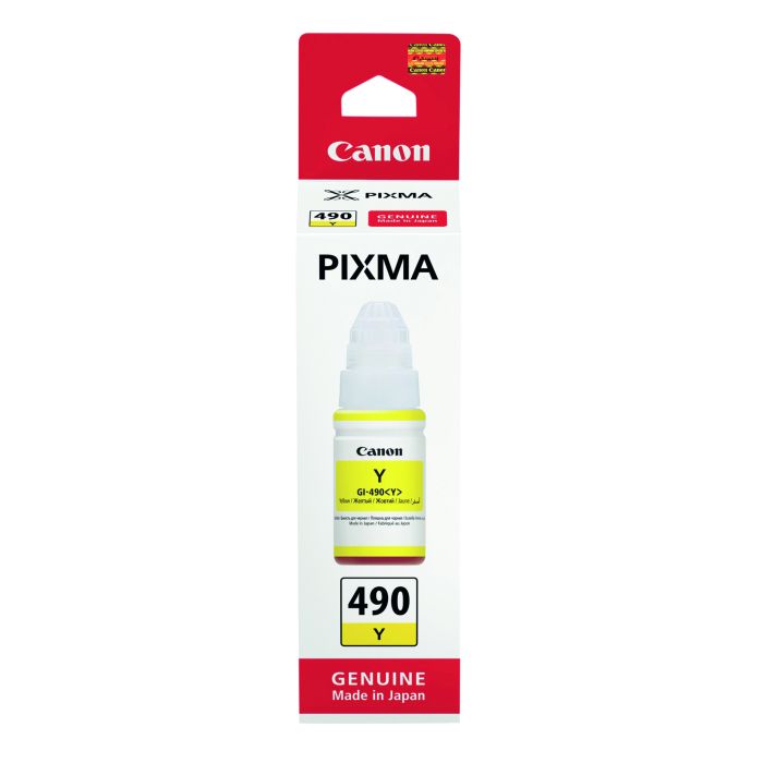 Canon Ink Original Yellow GI-490 G1400/G2400/G3400 - S-Tech