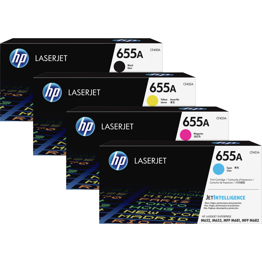 HP Toner S-TECH Multipack 655A (CF450A CF451A CF452A CF453A) M652/M653/M681/M682