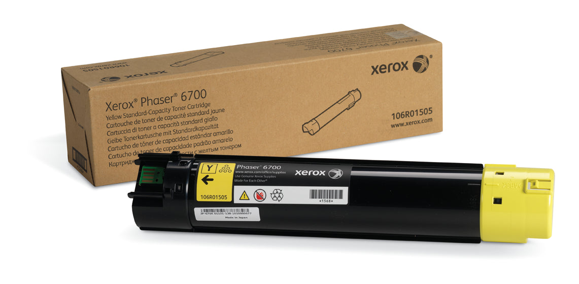 Xerox Toner Original Yellow 106R01525 HC-6700