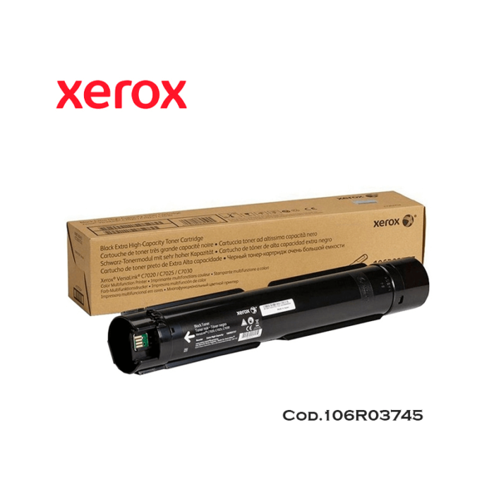 Xerox Toner Original Black 106R03745 C7020/C7025/C7030