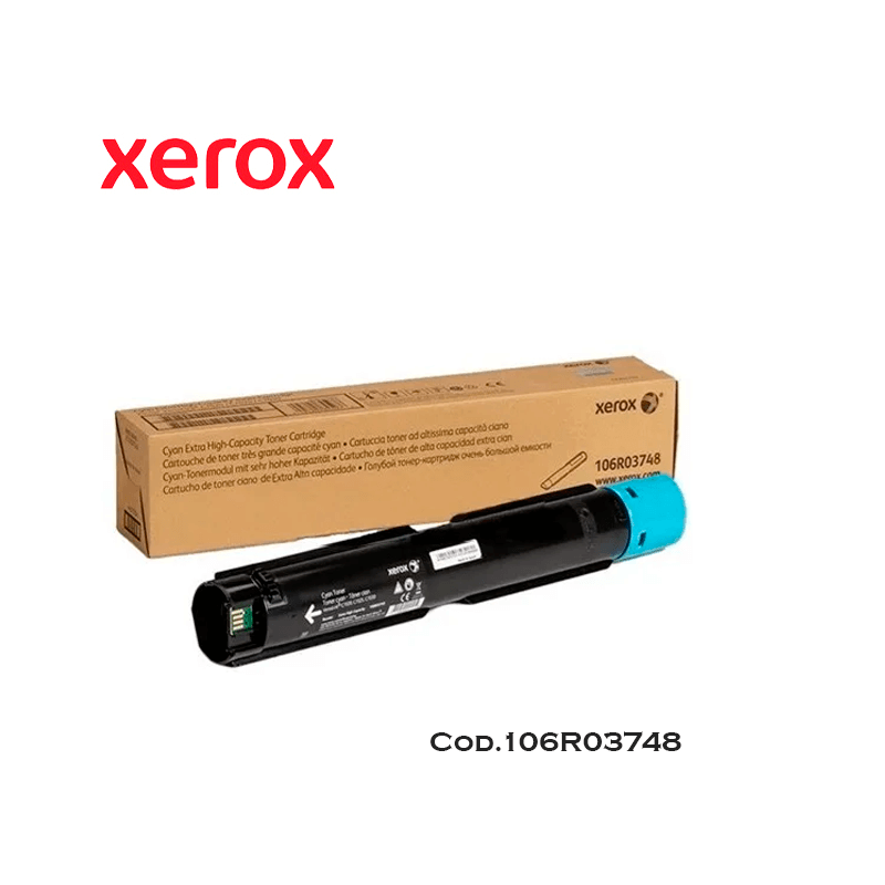 Xerox Toner Original Cyan 106R03748 C7020/C7025/C7030