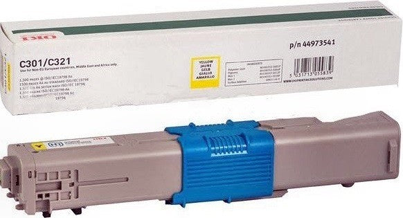 Oki Toner Original Yellow 44973541 C301/321/332/342