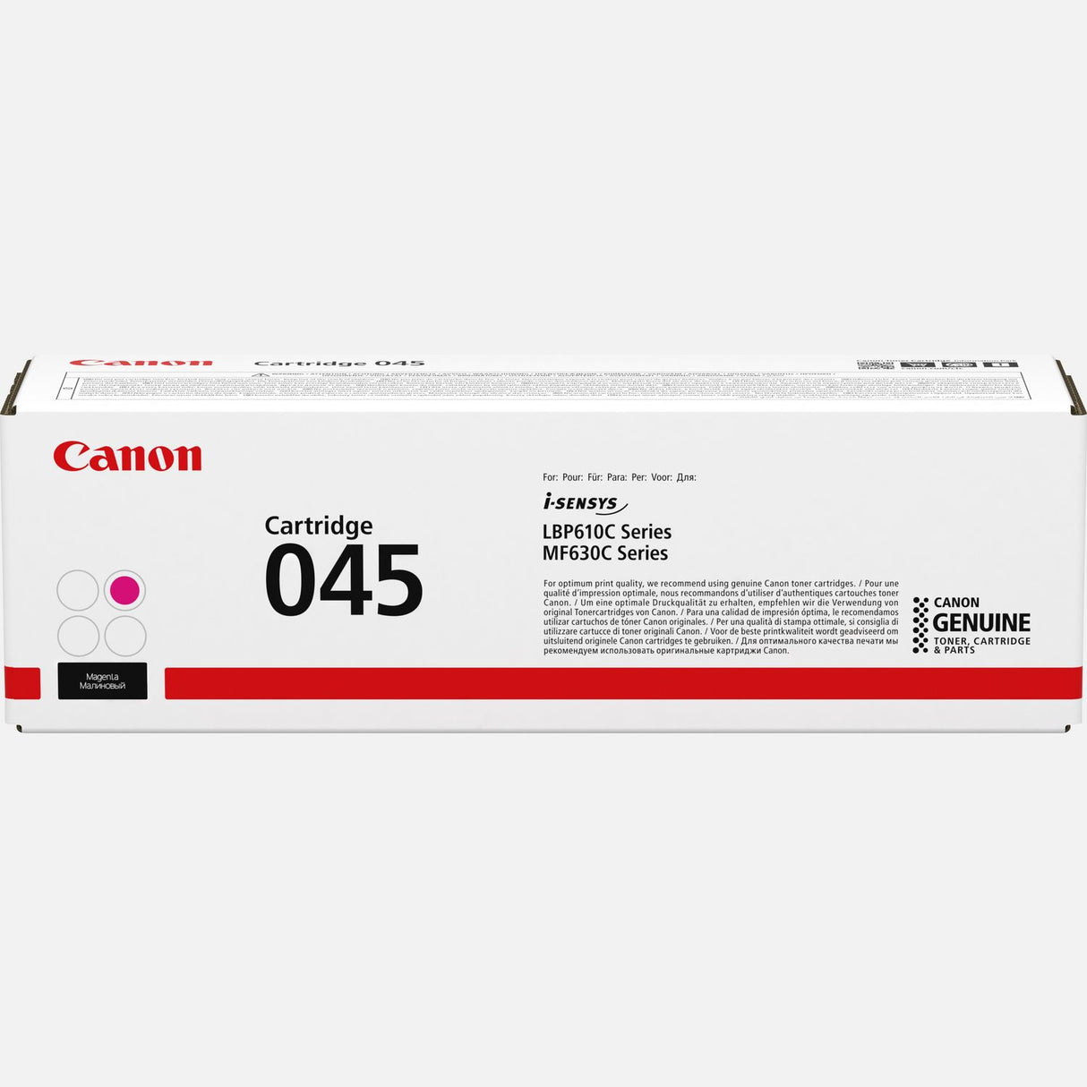 Canon Toner Original Magenta TYPE-045 MF635CX/634/MF632/LBP612 - S-Tech