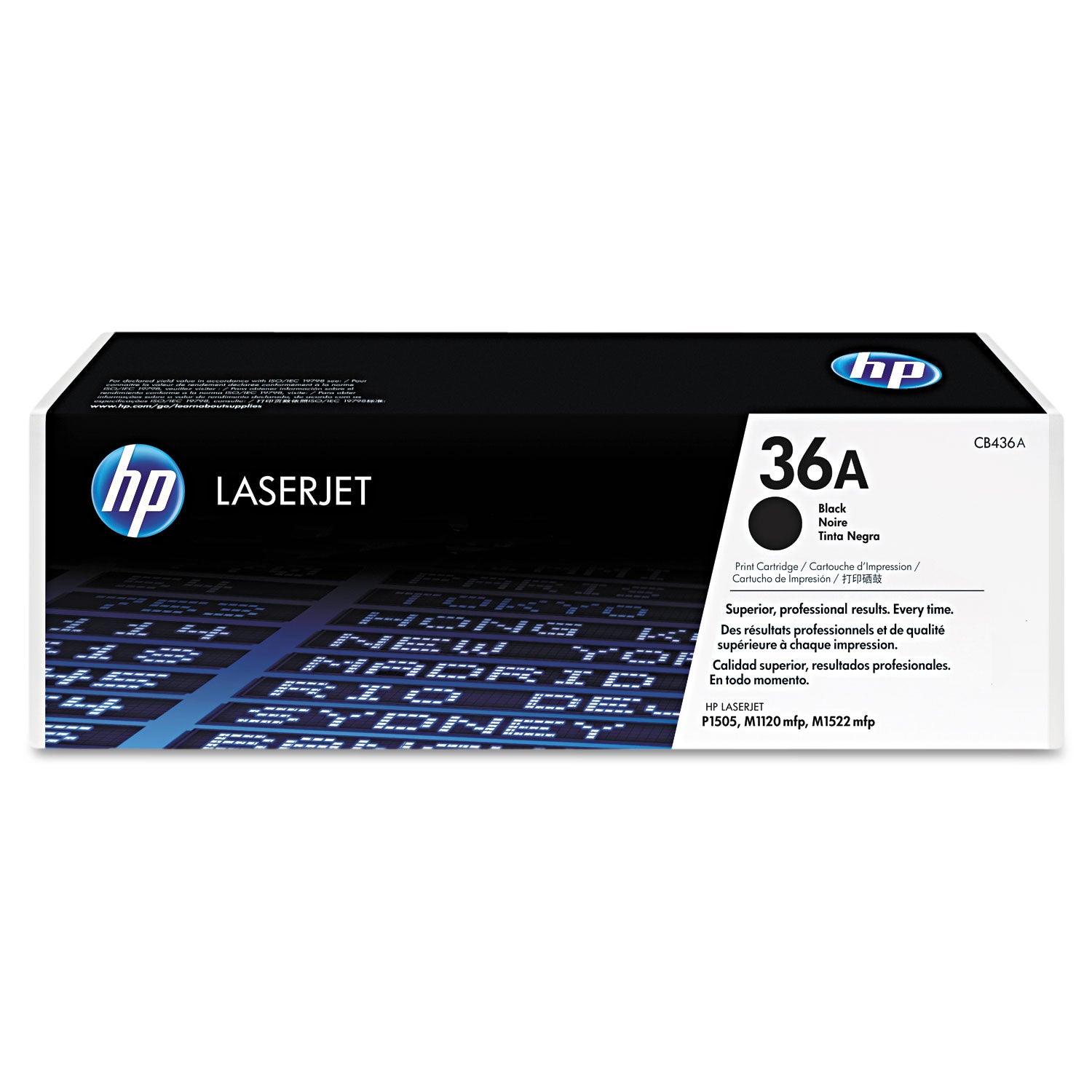 HP Toner Original Black 36A/CB436A M1120, M1522