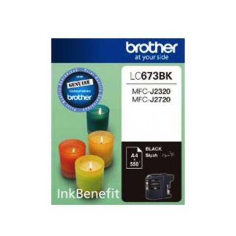 Brother Ink Original Black LC-673