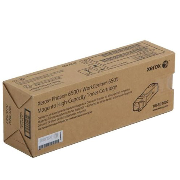 Xerox Toner Original Magenta 106R01602 HIGH-6505/6500