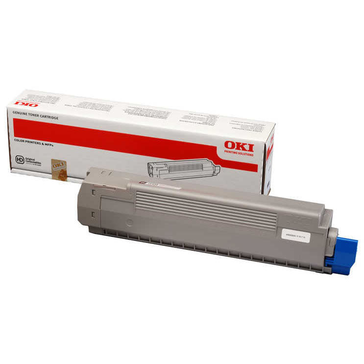OKI Toner-CYAN-MC861-44059263-10K