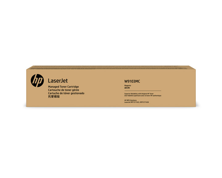 حبر HP LASERJET MANAGED الأصلي W9103MC MAGENTA MFP E77422 وE77428