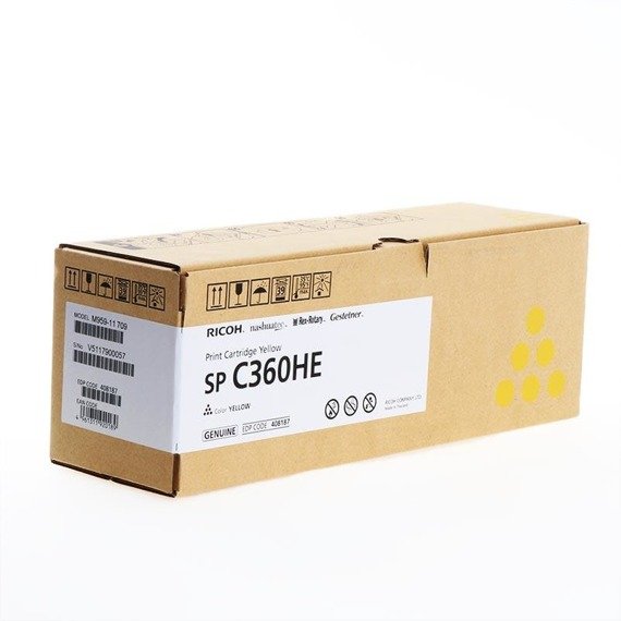 Ricoh Toner Original Yellow C360HE C360DNW