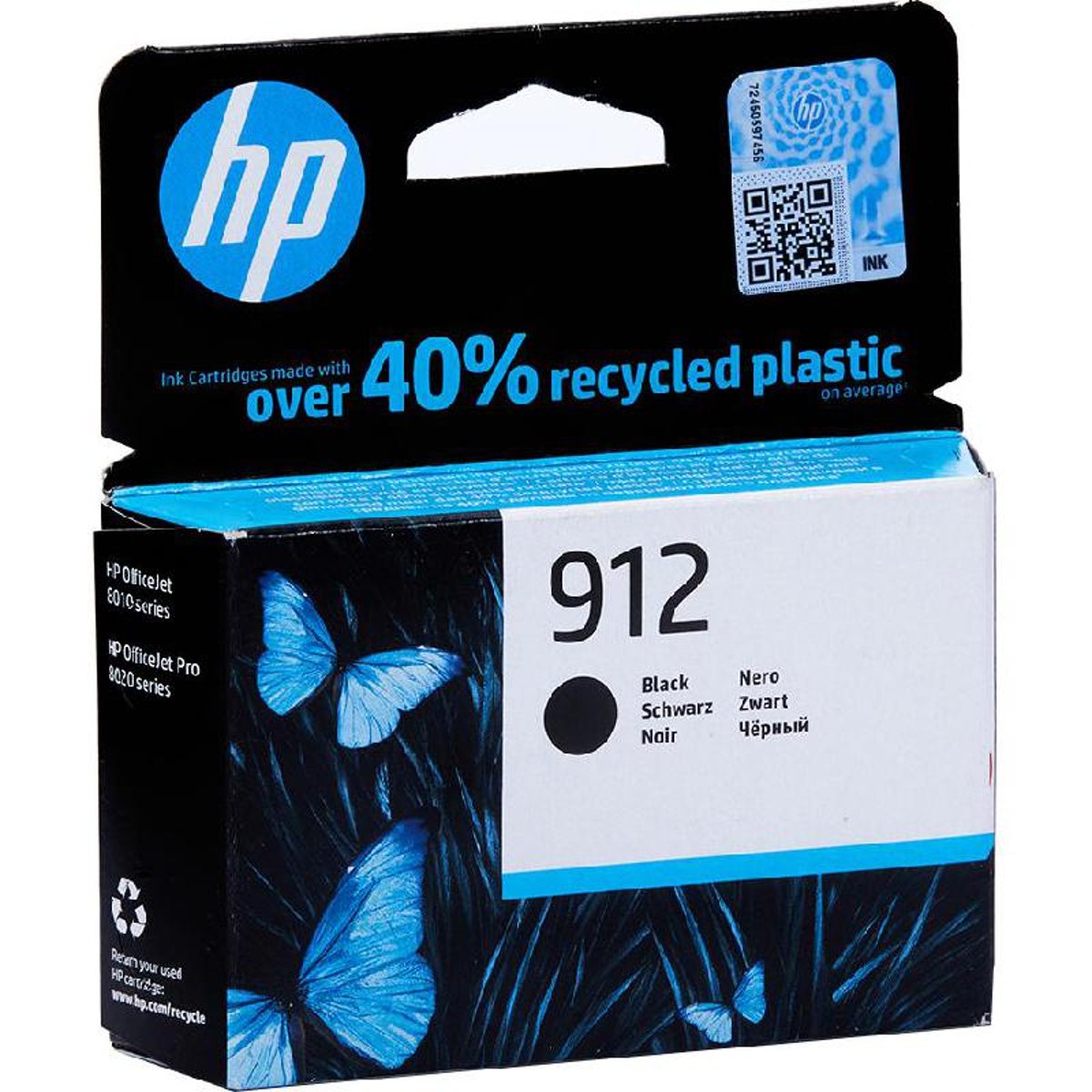 HP Ink Original Black 912/3YL80AE CARTRIDGE