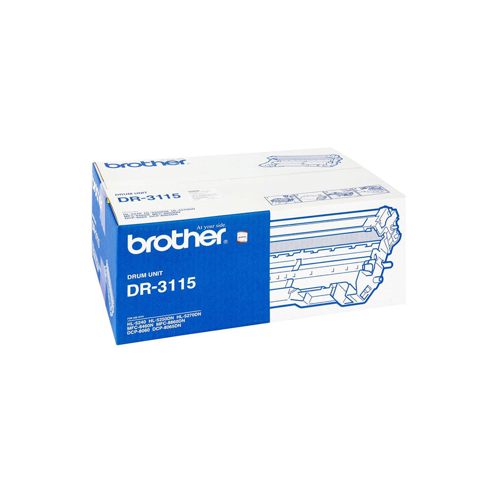وحدة طبلة Brother الأصلية باللون الأسود DR-3115 HL 5240/5250/5270/MFC8460/8860/DCP 8060/8065