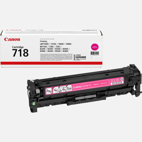 Canon Toner Original Magenta TYPE-718 LBP7200/MF8330C/7660C/8350C/8360C - S-Tech