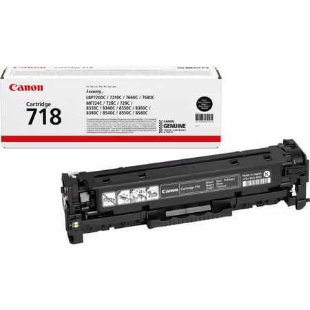 Canon Toner Original Black TYPE-718 LBP7200/MF8330C/7660C/8350C/8360C - S-Tech