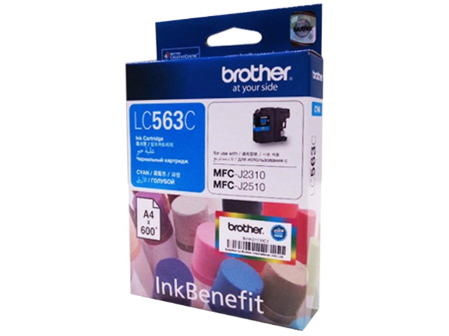 Brother Ink Original Cyan LC-563 MFC-J230/J2510