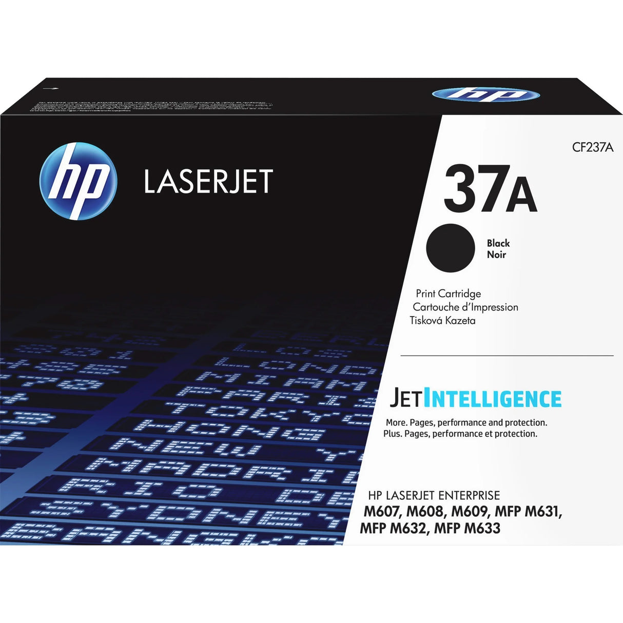 HP Toner Original Black 37A/CF237A M607/608/609/631/632/633