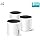 TP-Link Deco X55 Mesh Wi Fi, 3 Pack, Black, Deco X55(3-pack)