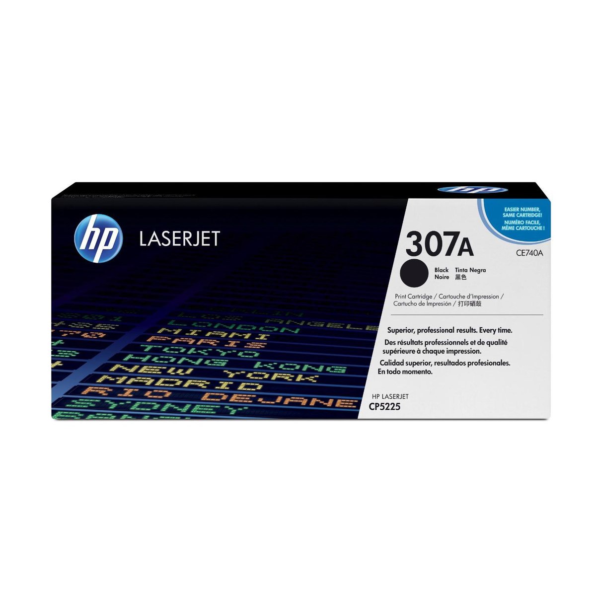 HP Toner Original 307A/CE740A Black LJ-5225