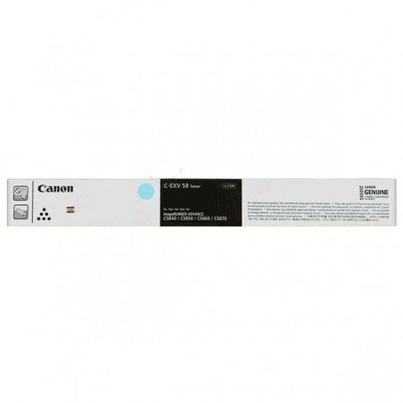 حبر كانون الأصلي السماوي C-EXV-58 DXC5840/5850/5860/5870