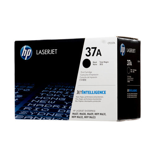 HP Toner Original Black 37A/CF237A M607/608/609/631/632/633
