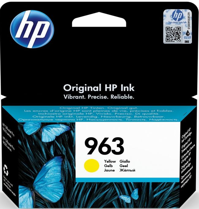 HP Ink Original Yellow 963/3JA25AE OFFICE JET PRO 9010