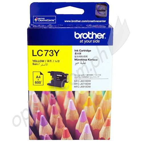 Brother Ink Original Yellow LC-73