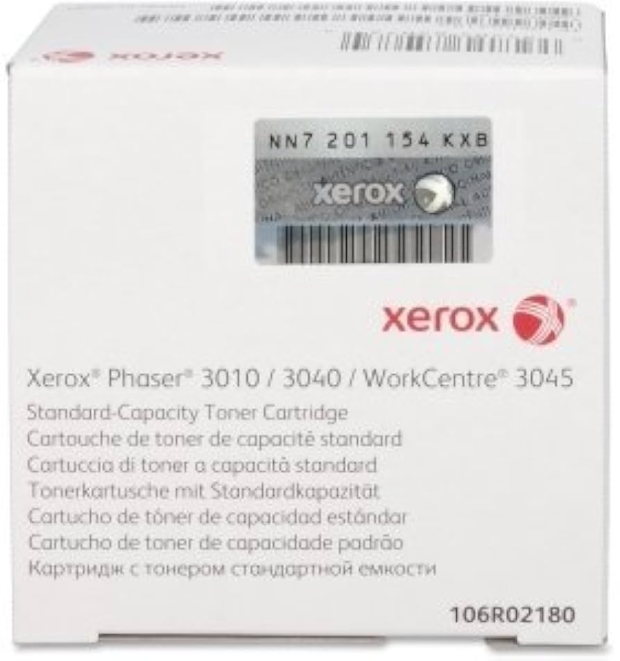 Xerox Toner Original Black 106R02180 STD-3010/3040/3045