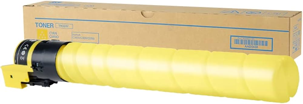 حبر كونيكا مينولتا الأصلي باللون الأصفر TN-328 C250i/C300i/C360i