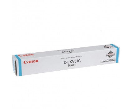 Canon Toner Original Cyan C-EXV-51 HIGH CAPACITY C5535/C5540i/C5550i/C5560i/C5735i/C5740i/5750i/C5760i - S-Tech