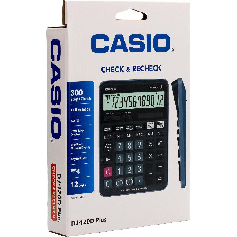 Casio CALCULATOR DJ-120D - S-Tech