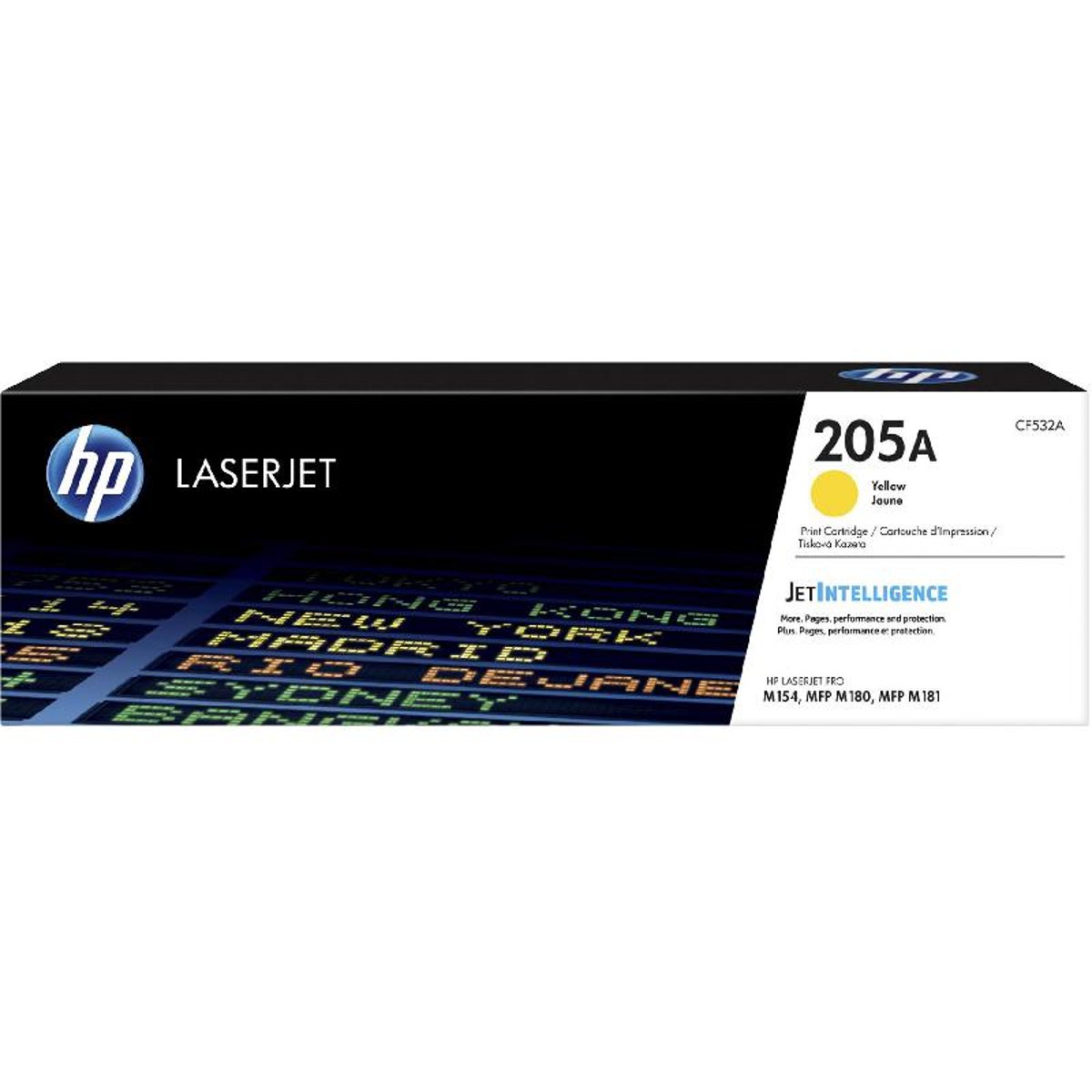 HP Toner Original 205A/CF532A Yellow  MFP-M180/181