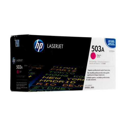 HP Toner Original Magenta 503A/Q7583A CP3505/380
