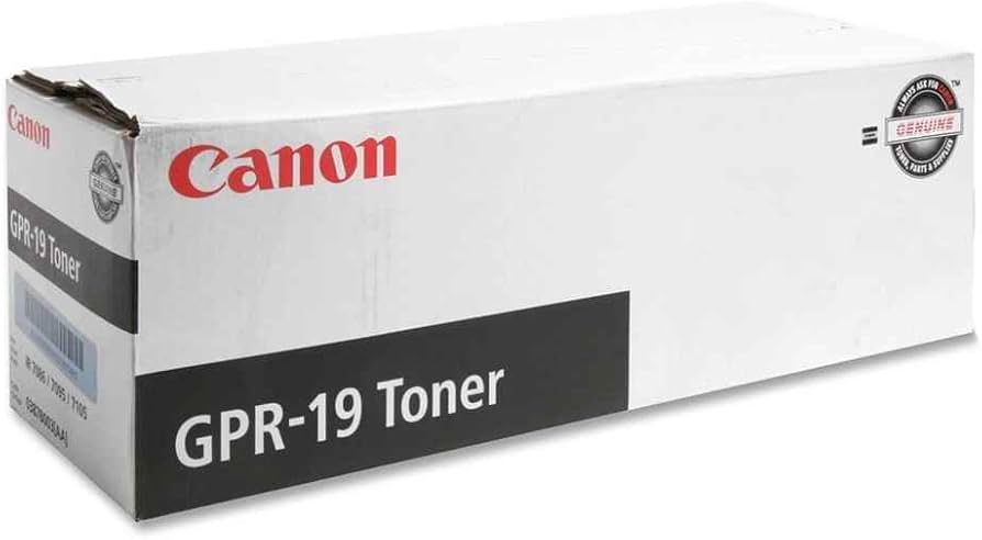 Canon Toner Original Black GPR-19 IR-7105/7086/7095 - S-Tech