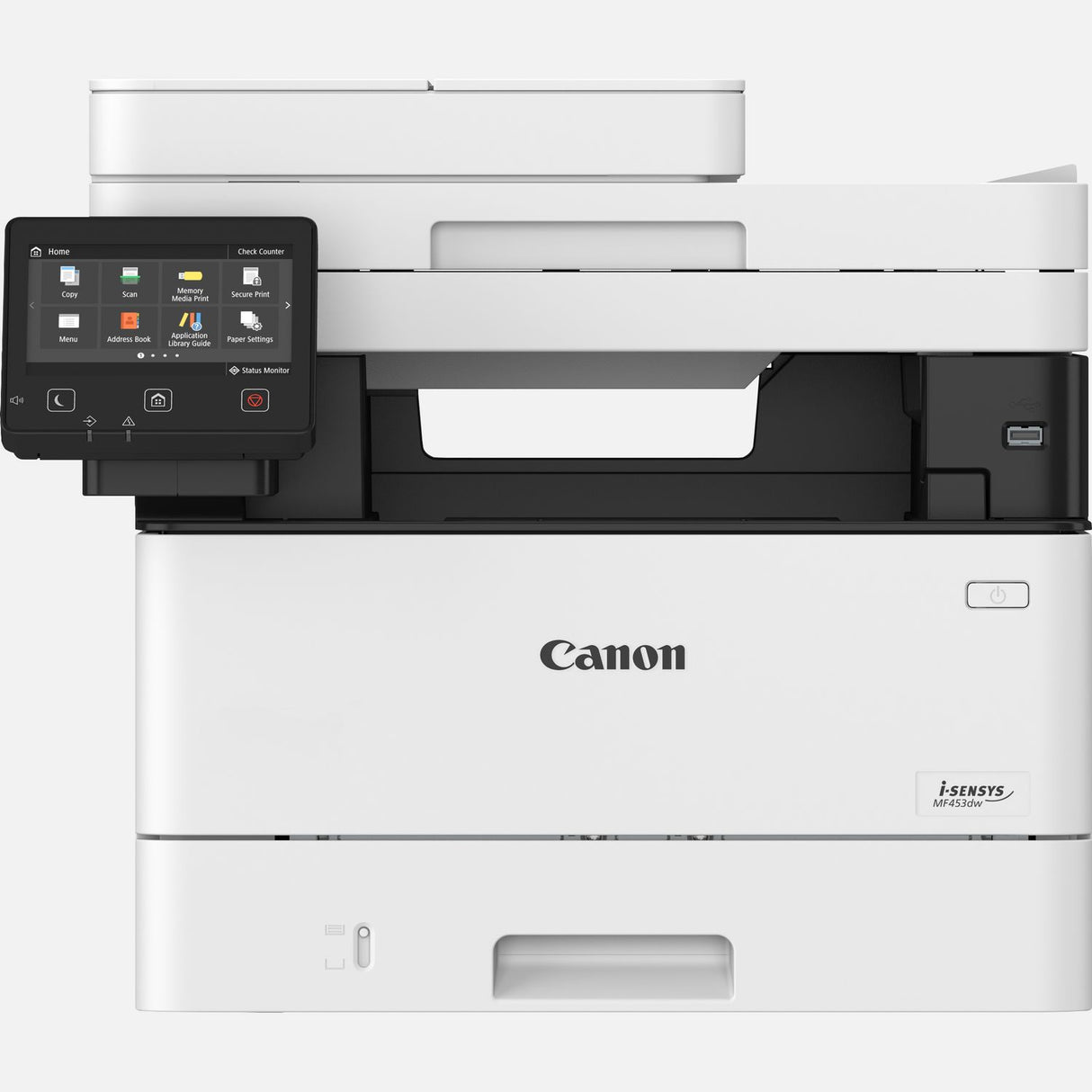 CANON Printer laser imageCLASS MF453dw All-in-One Wireless Monochrome Laser Printer | Print, Copy, & Scan| | 5" Color Touch LCD | One Pass Duplex Scan
