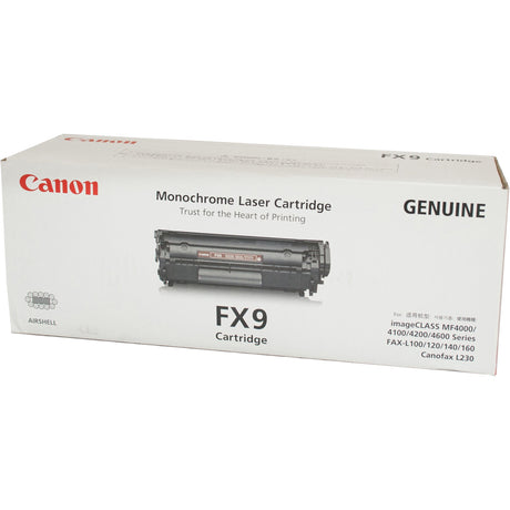Canon Toner A-Grade Black FX-10/FX-9 L95/L100/L120/L140/L160/MF4100/MF4350/MFP4600/MF4010/MF4320 - S-Tech