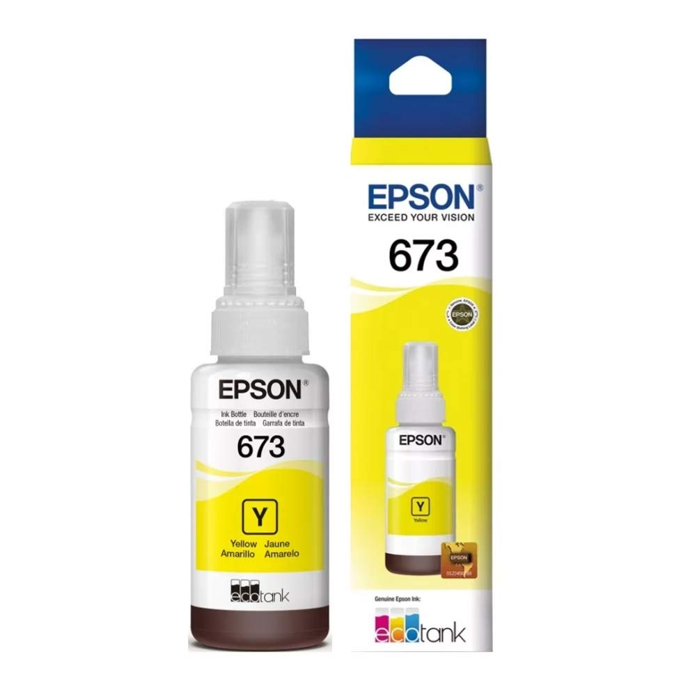 Epson Ink Original Yellow T673 L800/l805l810/l850/l1800 / C13T67344A