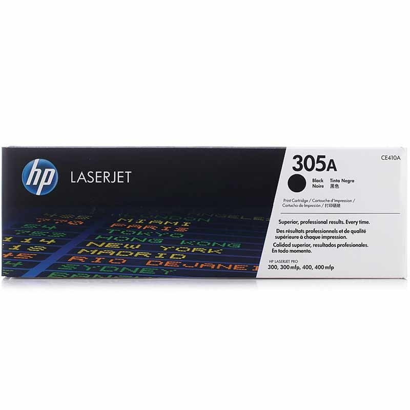 HP Toner Original 305A/CE410A Black PRO-300/400/M451/M475