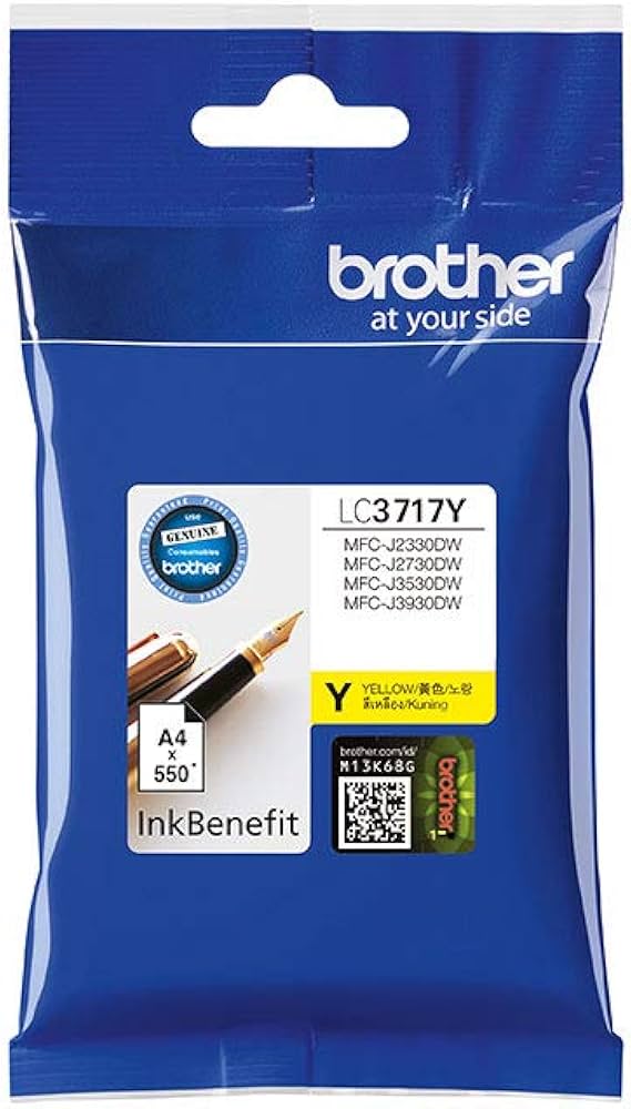 Brother Ink Original Yellow LC-3717 MFC-J2330DW/J273