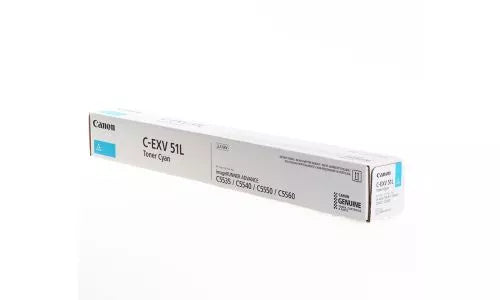Canon Toner Original Cyan C-EXV-51-LOW CAPACITY C5535/C5540i/C5550i/C5560i/C5735i/C5740i/5750i/C5760i - S-Tech