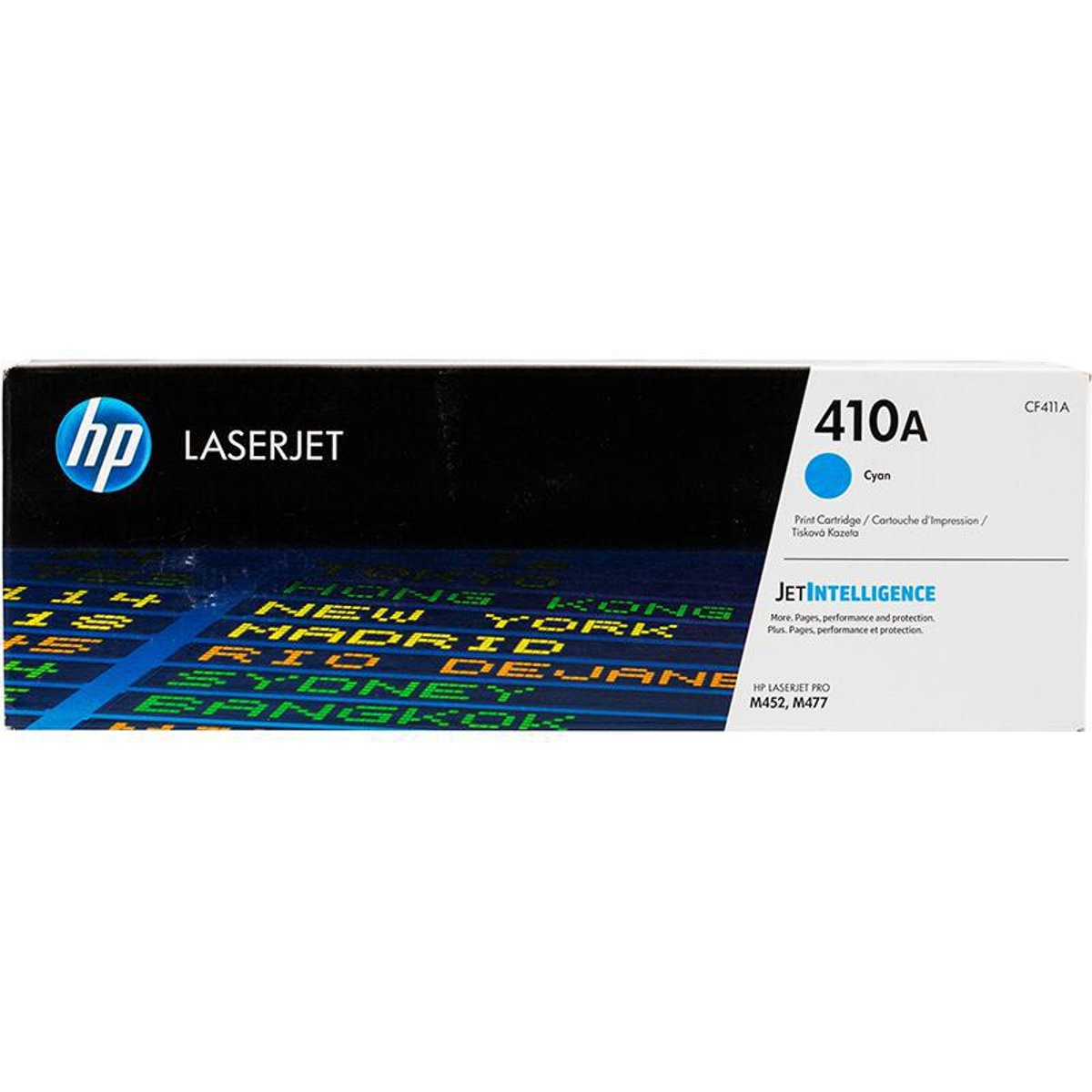 HP Toner Original 410A/CF411A Cyan M452/M477
