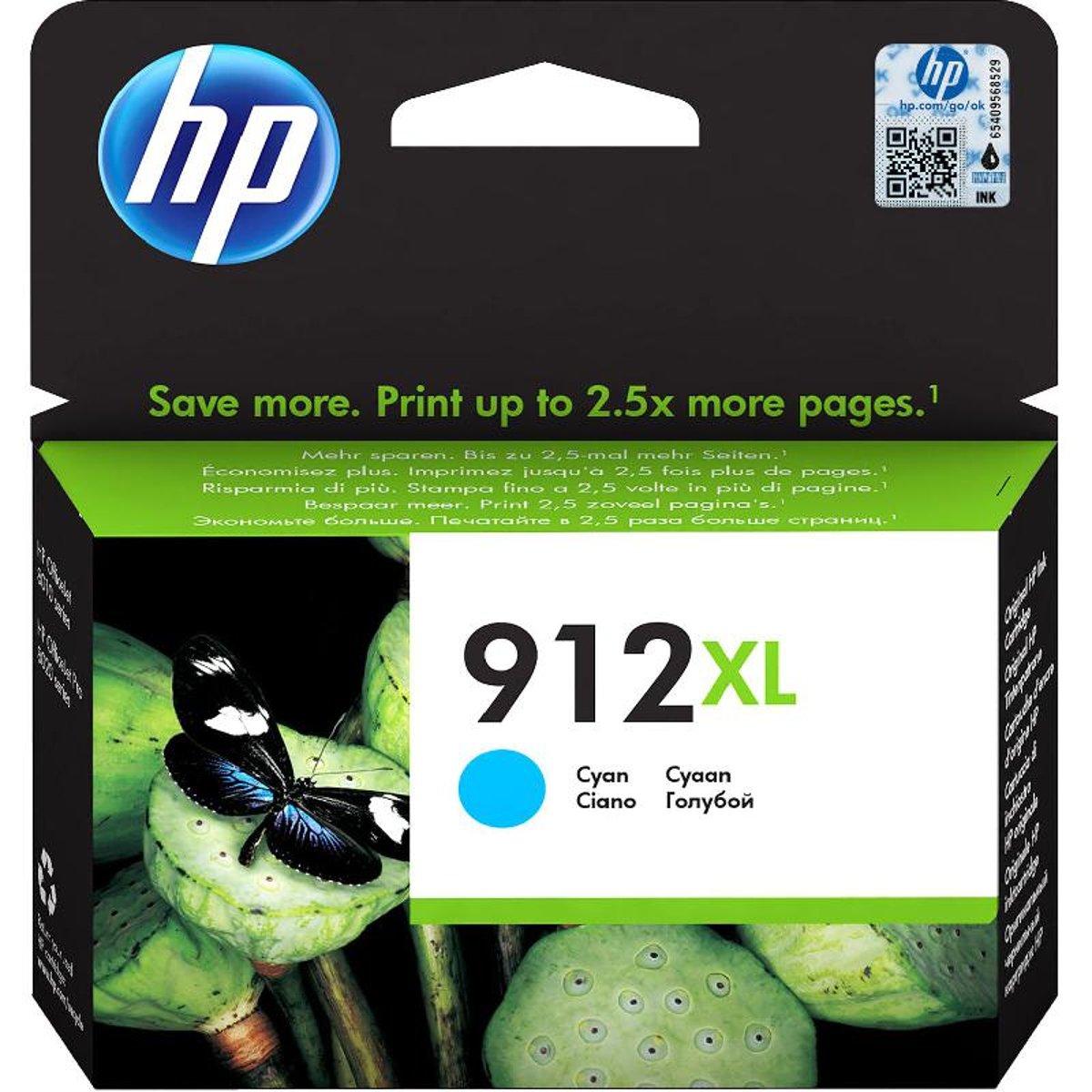 HP Ink Original Cyan 912XL 3YL81AE OFFICE JET 8010 SERIES