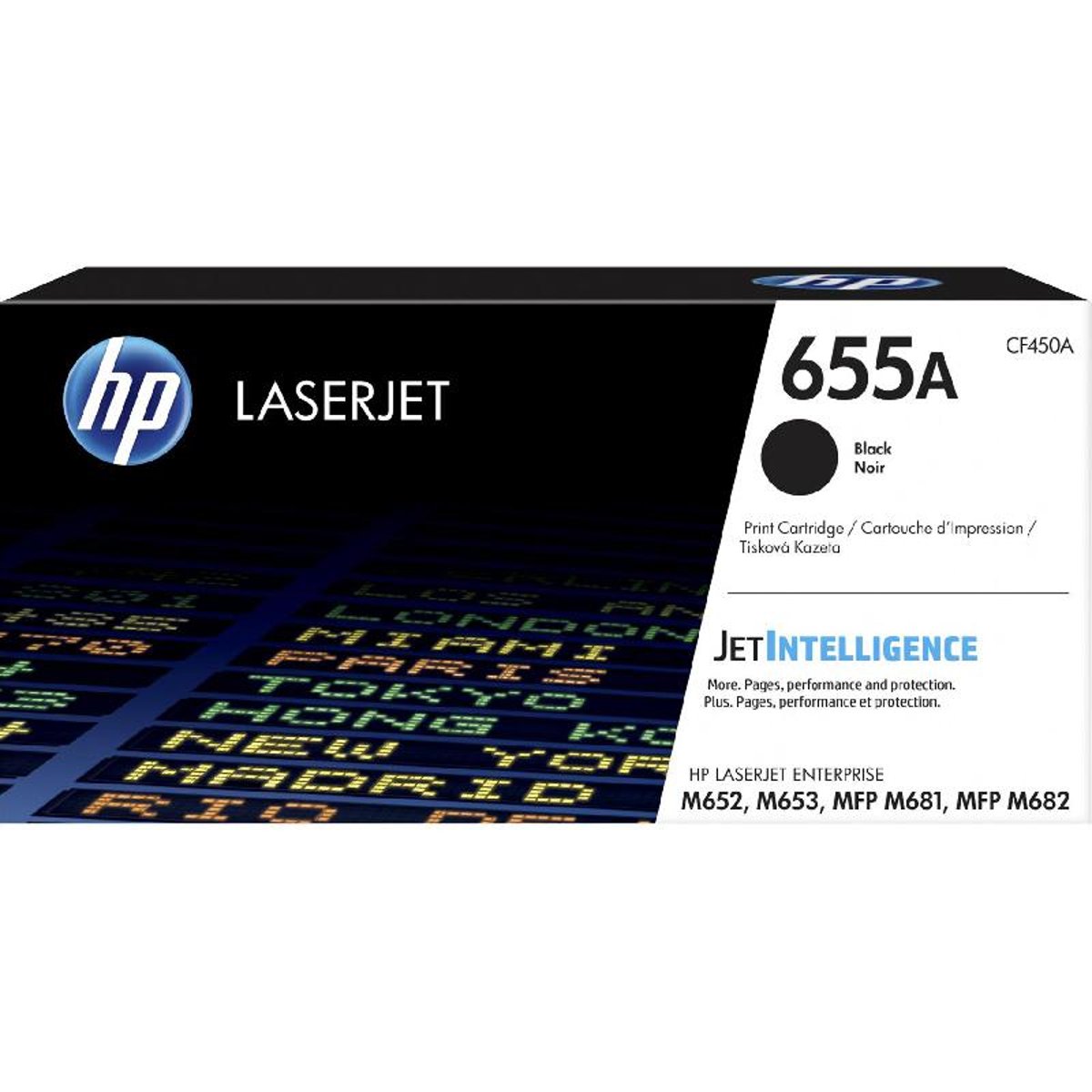 HP Toner Original Black 655A/CF450A M652/M653/M681/M682