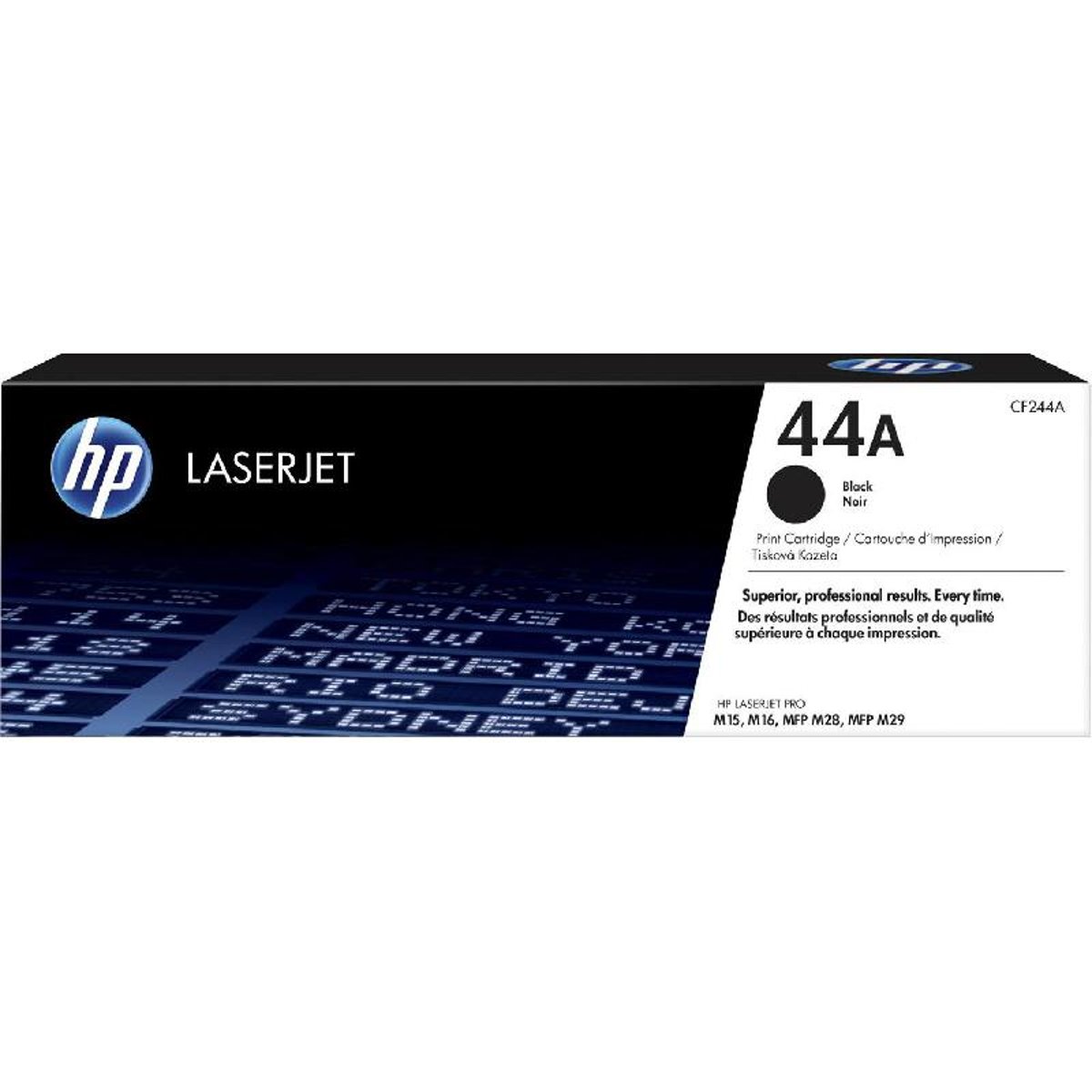 HP Toner Original Black 44A/CF244A M15/M16/M18