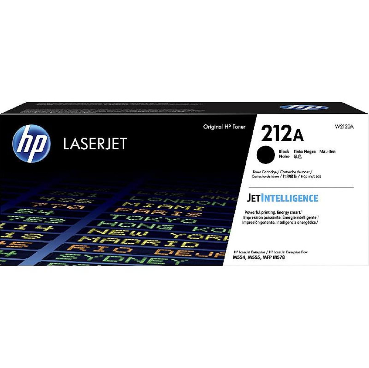 HP Toner Original Black 212A/W2120A M554/M555/M578