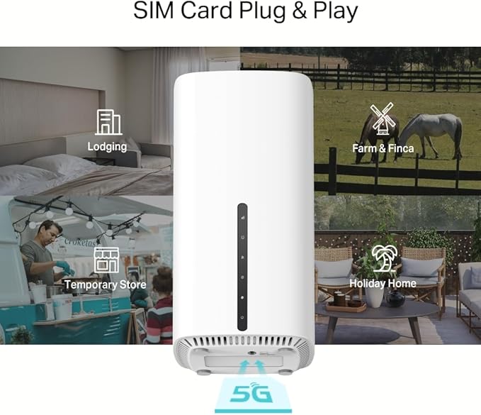 راوتر TP-Link NX510v 5G AX3000 Wi-Fi 6