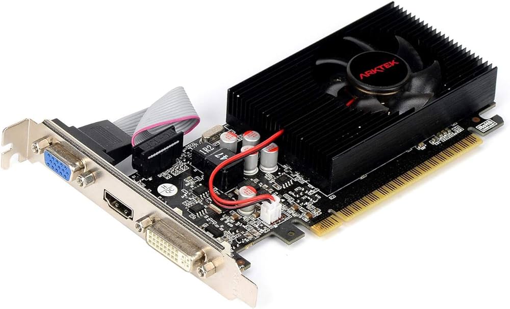 Arktek GeForce GT 730 | 4GB DDR3 | 128-Bit | VGA / HDMI / DVI | Low Profile Graphics Card