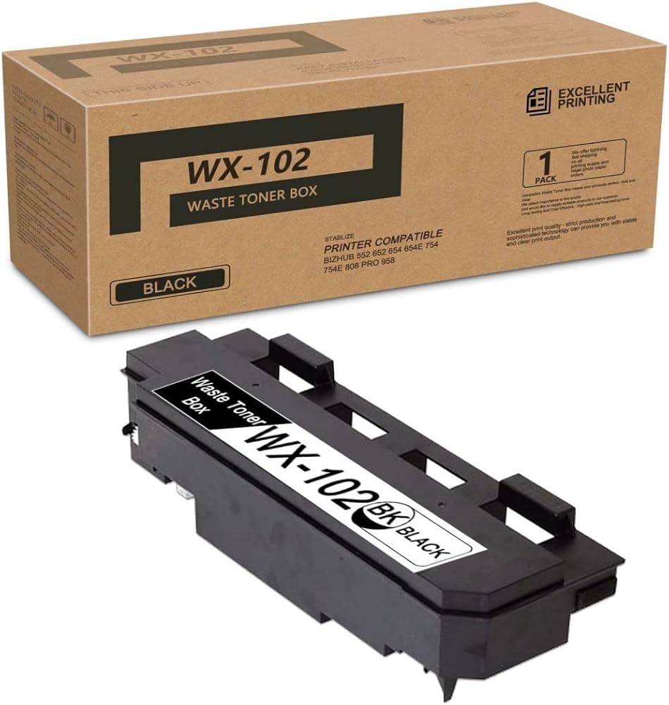 حبر كونيكا مينولتا الأصلي أسود اللون WX-102 652/452/552/654/754